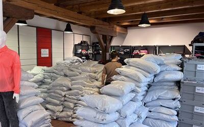 We Helped People with Nearly 10 Tons of Clothing