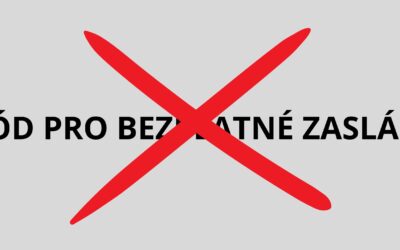 Ukončení platnosti kódu pro bezplatné zaslání