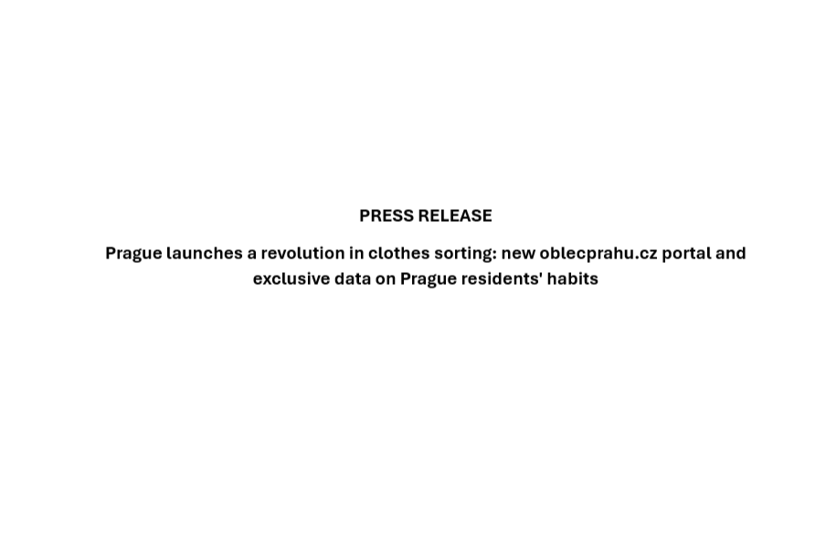 PRESS RELEASE: New portal oblecprahu.cz