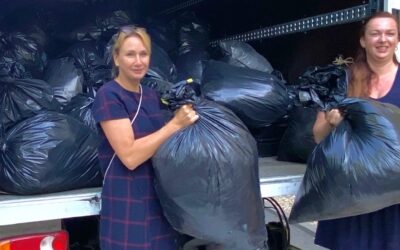 Zaměstnanci Ministerstva obrany vybrali 3 tuny oblečení pro Oděvní banku