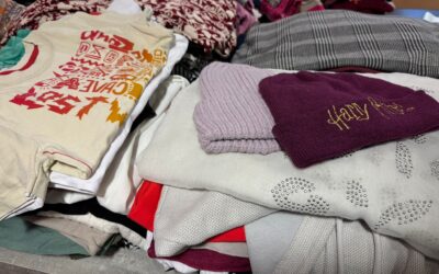 The traditional clothing drive by Nestlé is helping again this year