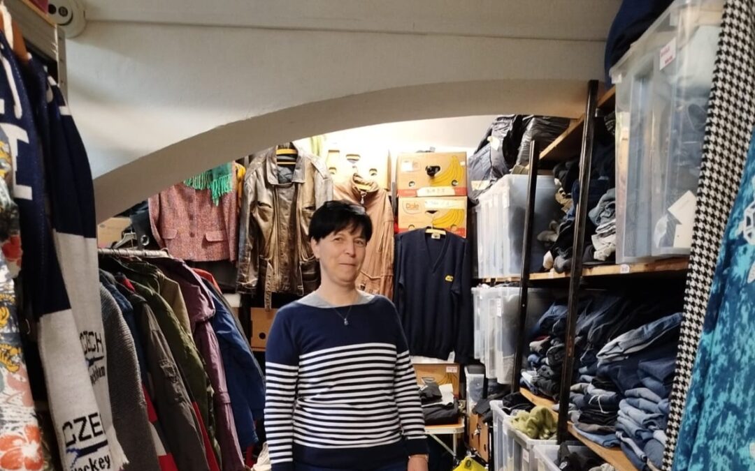 We share clothing with our partners