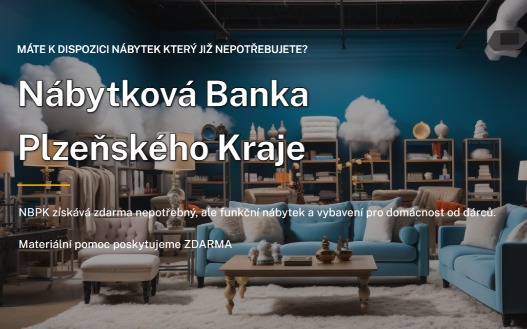 Spojujeme síly s Nábytkovou bankou Plzeňského kraje