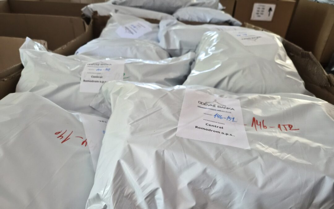 In July, we received an incredible 8 metric tons of relief supplies